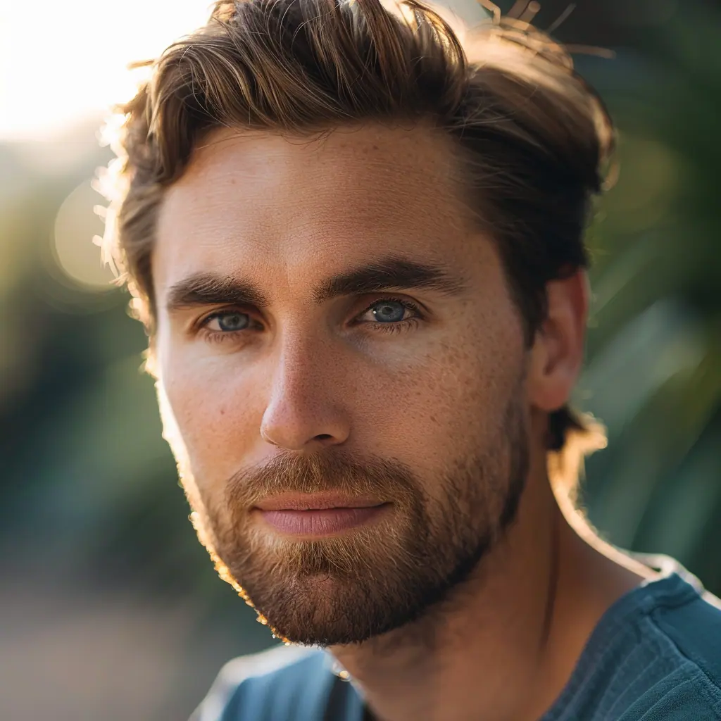 Portrait of David M. giving a 5-star review about FluxPlay.TV IPTV channels and easy setup